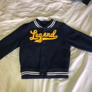 Carter’s Boy “Legend” letterman jacket